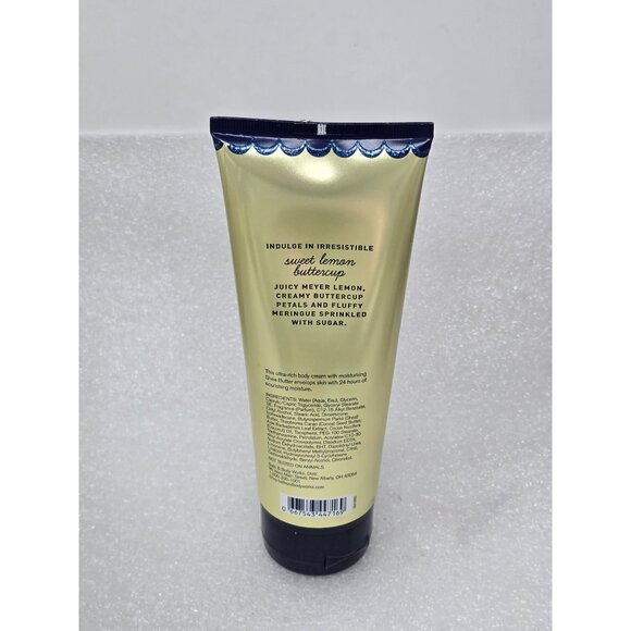 Bath & Body Works Tutti Dolci Sweet Lemon Buttercup Body Cream 8 Oz - Picture 2 of 2